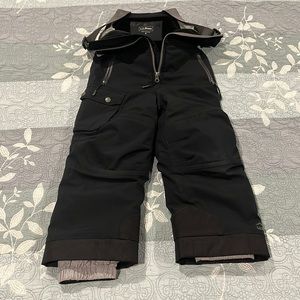 L.L.Bean size 4 black snow pants